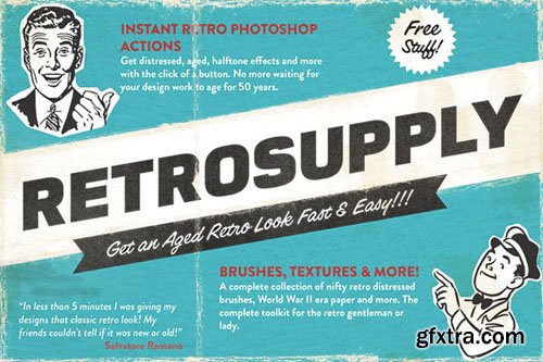 Creativemarket - RetroSupply [20% OFF]