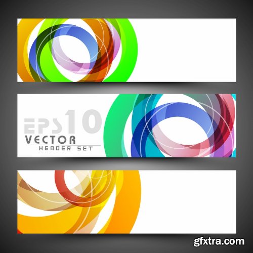 Collection of Banners Vectors and Illustrations