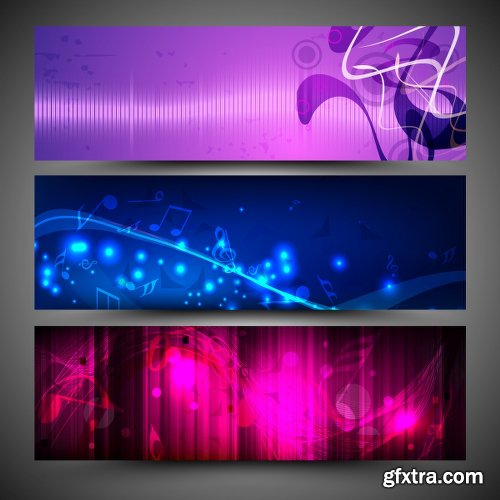 Collection of Banners Vectors and Illustrations