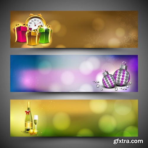 Collection of Banners Vectors and Illustrations