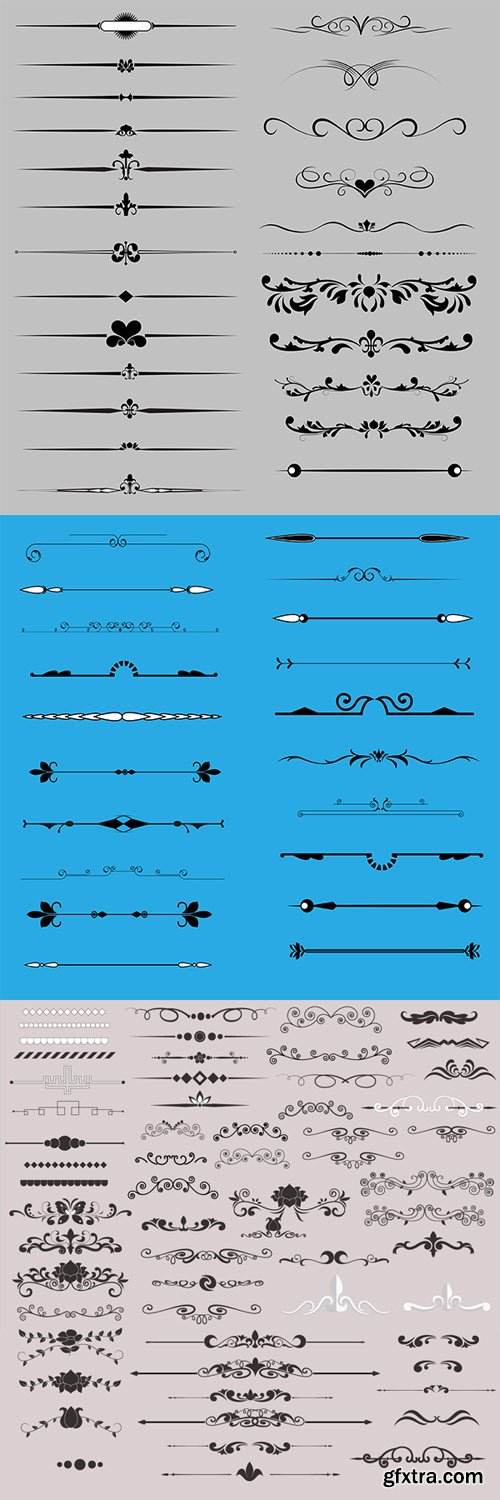 Vector Set of Vintage Separators