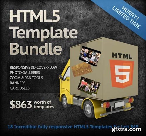 HTML5 Photo Template Bundle - only $49!