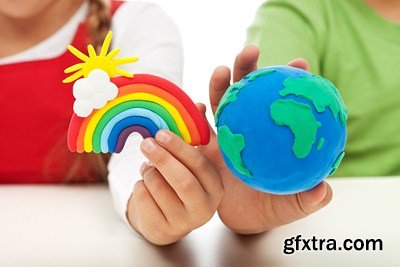 Rainbow Colored World - 17 EPS + 8 JPEGs