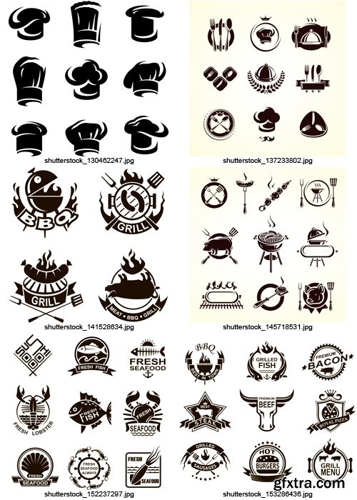 Amazing SS - Food Icons, 25xEPS