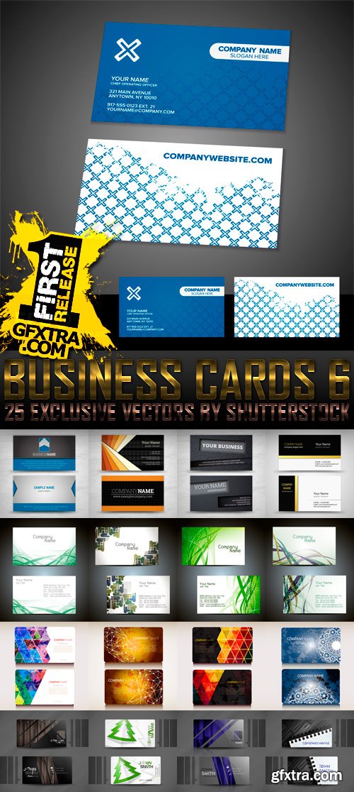 Amazing SS - Business Cards 6, 25xEPS