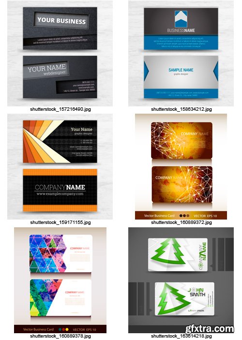 Amazing SS - Business Cards 6, 25xEPS