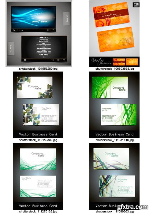 Amazing SS - Business Cards 6, 25xEPS