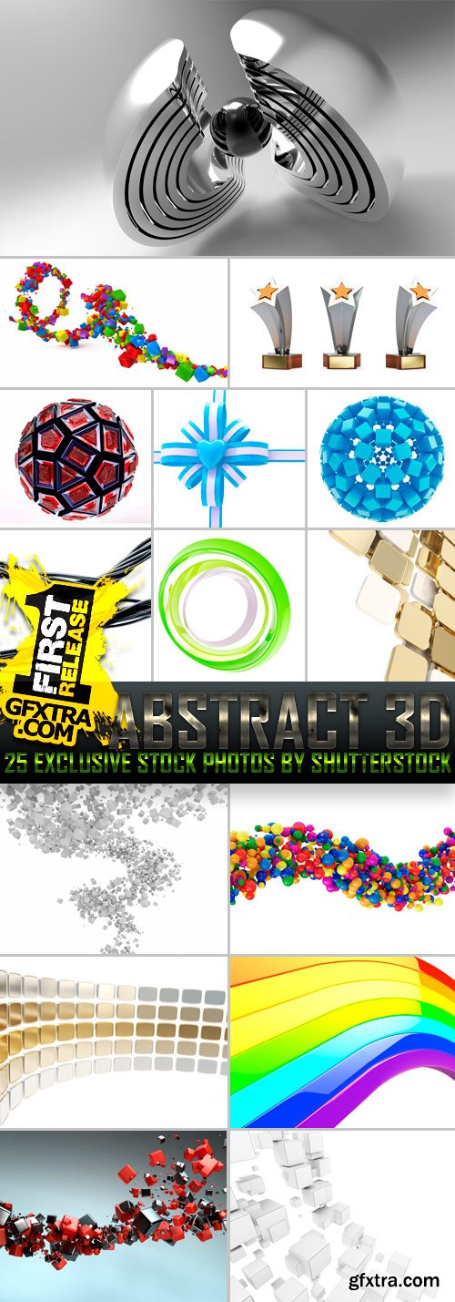 Amazing SS - Abstract 3D (vol.2), 25xJPGs