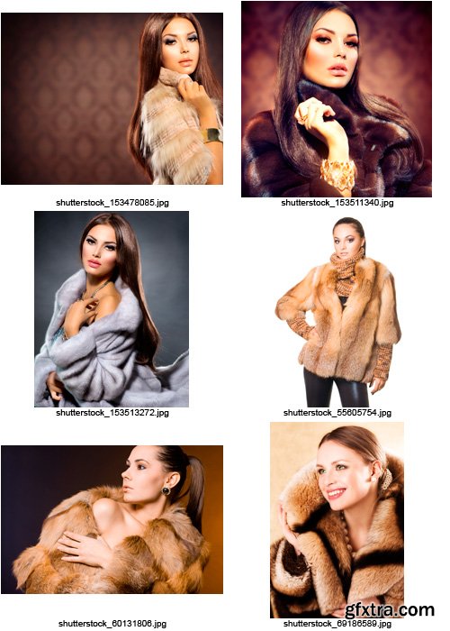 Amazing SS - Girls in Fur Coat 2, 25xJPGs