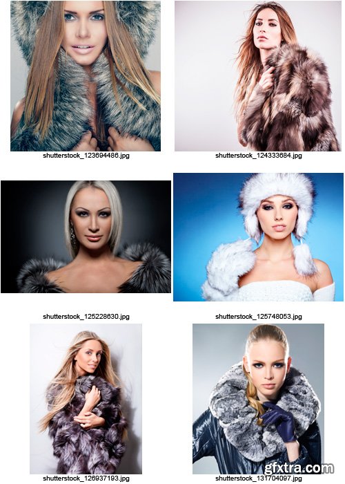 Amazing SS - Girls in Fur Coat 2, 25xJPGs