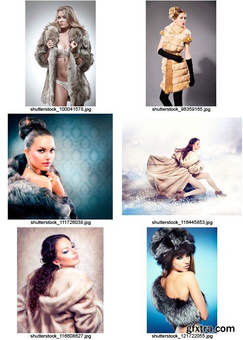 Amazing SS - Girls in Fur Coat 2, 25xJPGs