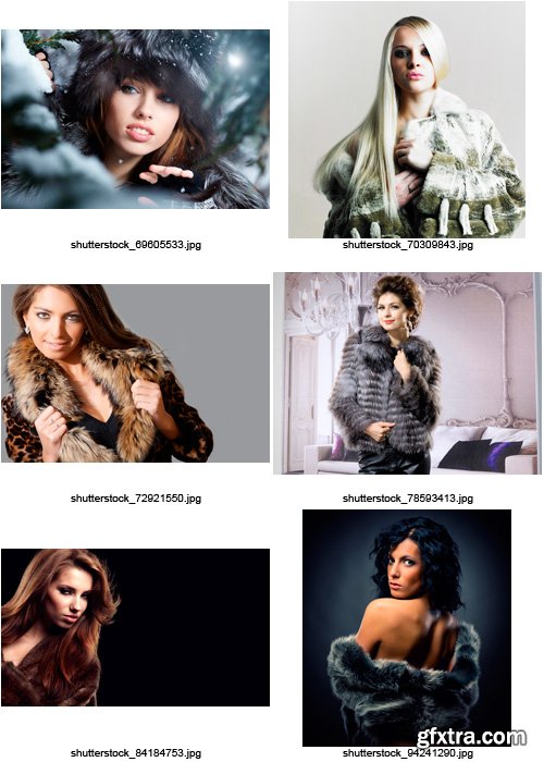 Amazing SS - Girls in Fur Coat 2, 25xJPGs