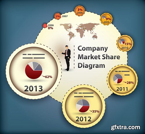 Infographics Elements #17 - 25 EPS