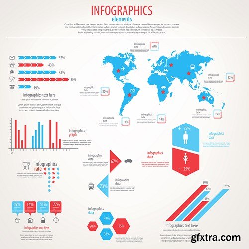 Infographics Elements #17 - 25 EPS