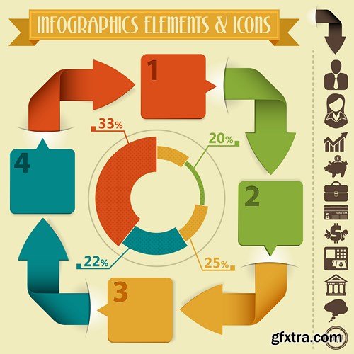 Infographics Elements #17 - 25 EPS