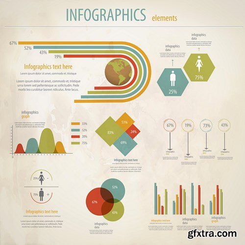 Infographics Elements #17 - 25 EPS