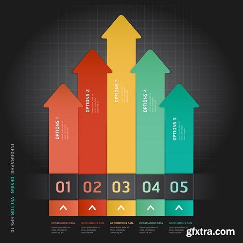 Infographics Elements #17 - 25 EPS