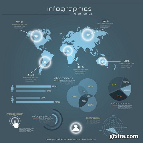 Infographics Elements #17 - 25 EPS