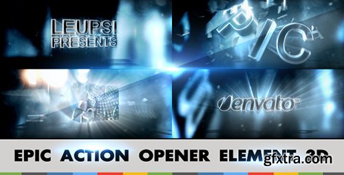 Videohive Epic Action Opener Element 3D 5315496