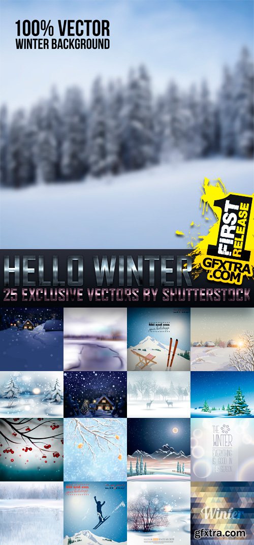 Amazing SS - Hello Winter, 25xEPS