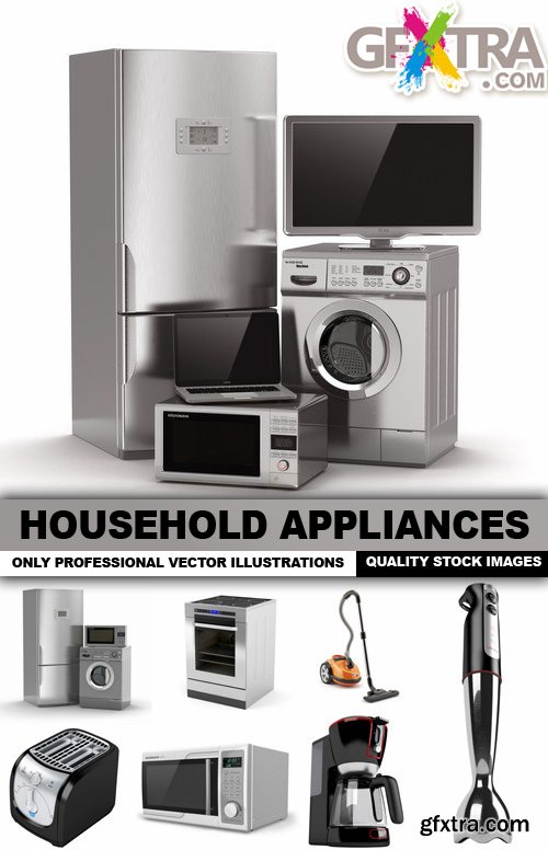 Household Appliances - 25 HQ Images