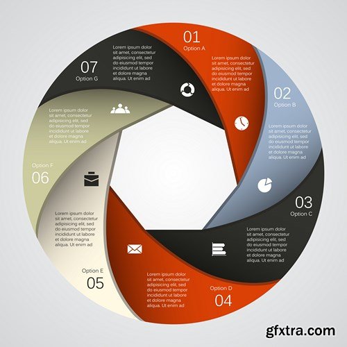 Collection of infographics vol.47, 25xEPS