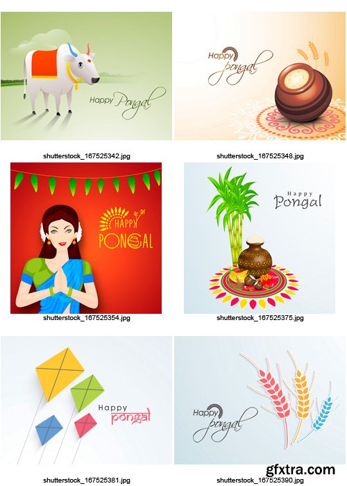 Amazing SS - Happy Pongal, 25xEPS