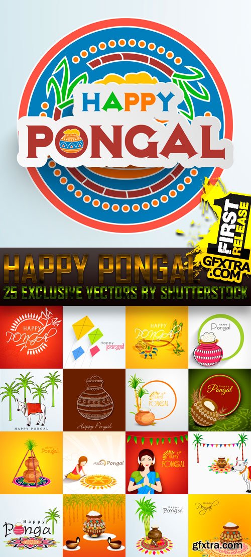 Amazing SS - Happy Pongal, 25xEPS