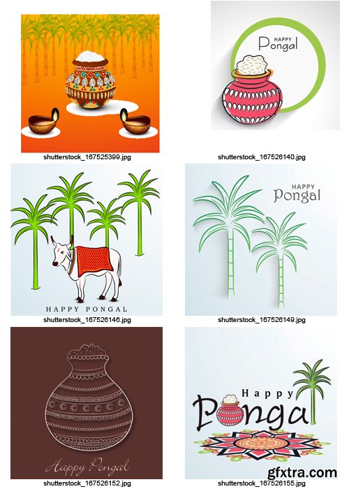 Amazing SS - Happy Pongal, 25xEPS