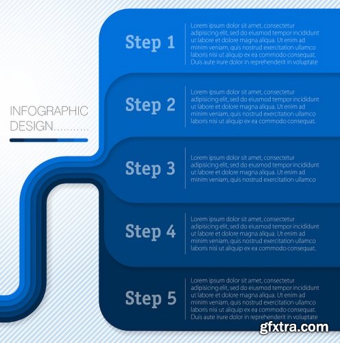 Infographics & Graphs Stock Images Vectors and Illustrations Pack 2