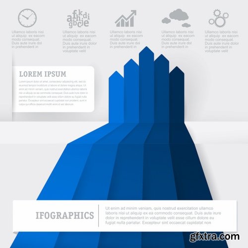 Infographics & Graphs Stock Images Vectors and Illustrations Pack 2