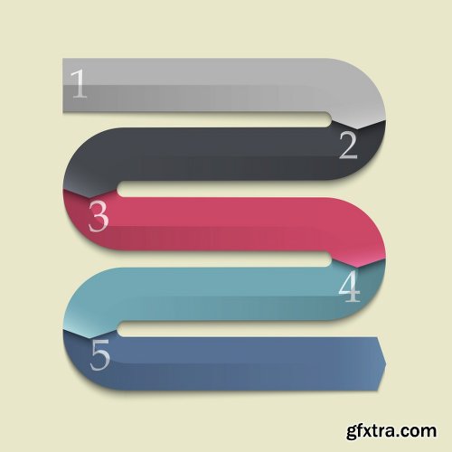 Infographics & Graphs Stock Images Vectors and Illustrations Pack 2