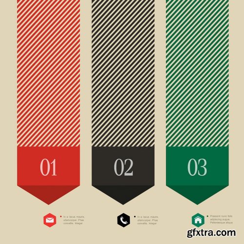 Infographics & Graphs Stock Images Vectors and Illustrations Pack 2