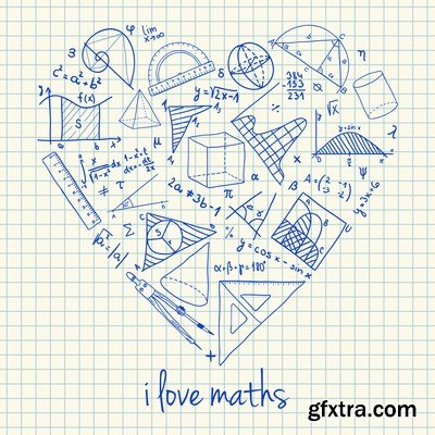 Mathematics - 16 JPEGs + 8 EPS