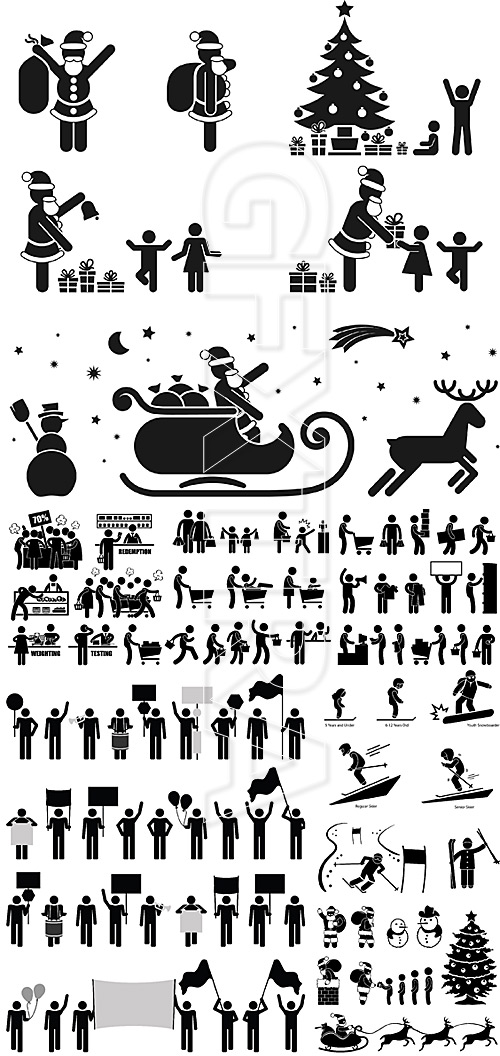 People pictograms 8