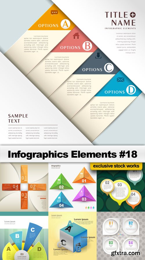 Infographics Elements #18 - 25 EPS