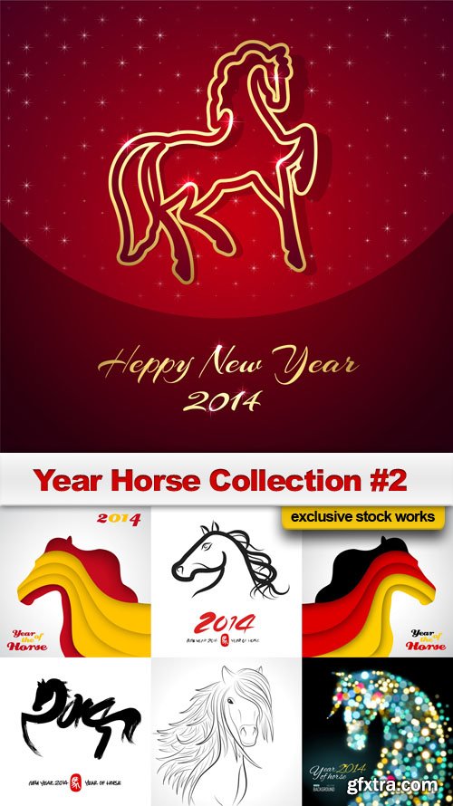 Year Horse Collection #2 - 2014 - 25 EPS