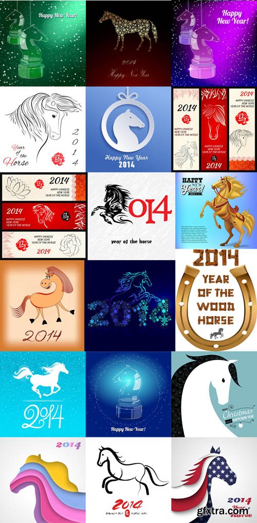 Year Horse Collection #2 - 2014 - 25 EPS