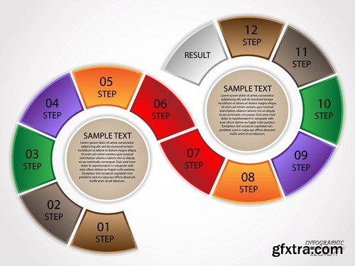 Infographics Elements #19 - 25 EPS