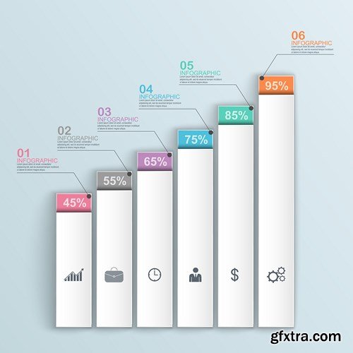 Infographics Elements #19 - 25 EPS