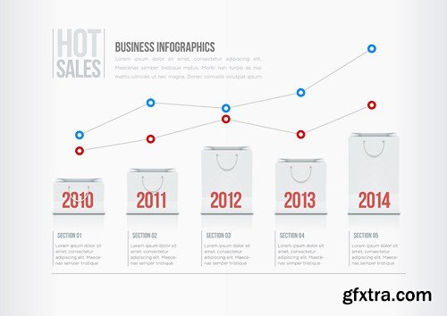 Infographics Elements #19 - 25 EPS