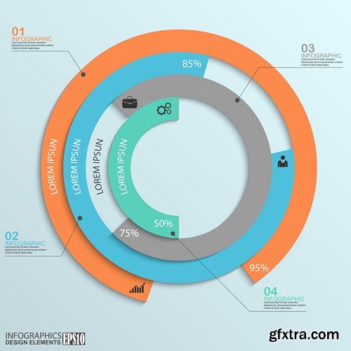 Infographics Elements #19 - 25 EPS