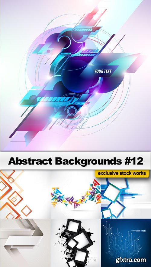 Abstract Backgrounds #12 - 25 EPS