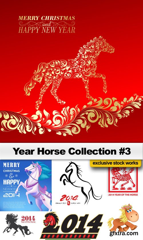 Year Horse Collection #3 - 2014 - 25 EPS