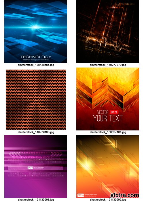 Amazing SS - Techno Background, 25xEPS