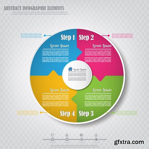 Collection of infographics vol.50, 25xAI