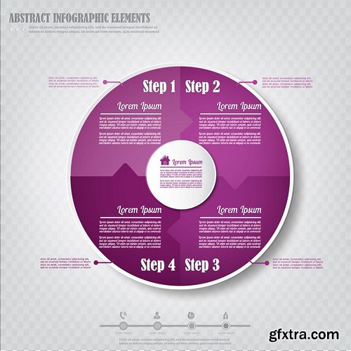 Collection of infographics vol.50, 25xAI