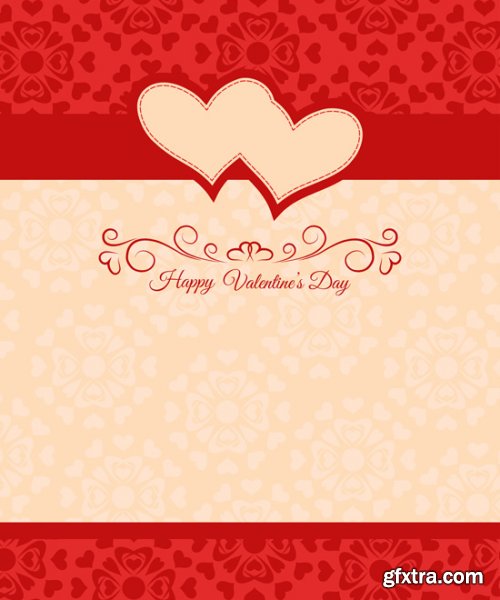 I Love You Cards for Valentine's Day 14xEPS