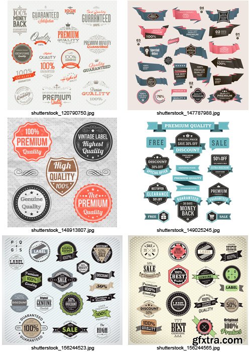 Amazing SS - Badges & Stickers 5, 25xEPS