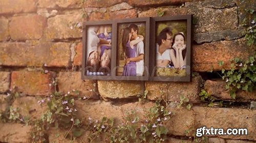 Videohive Photo Frame for Three Romantic Pictures 4655318